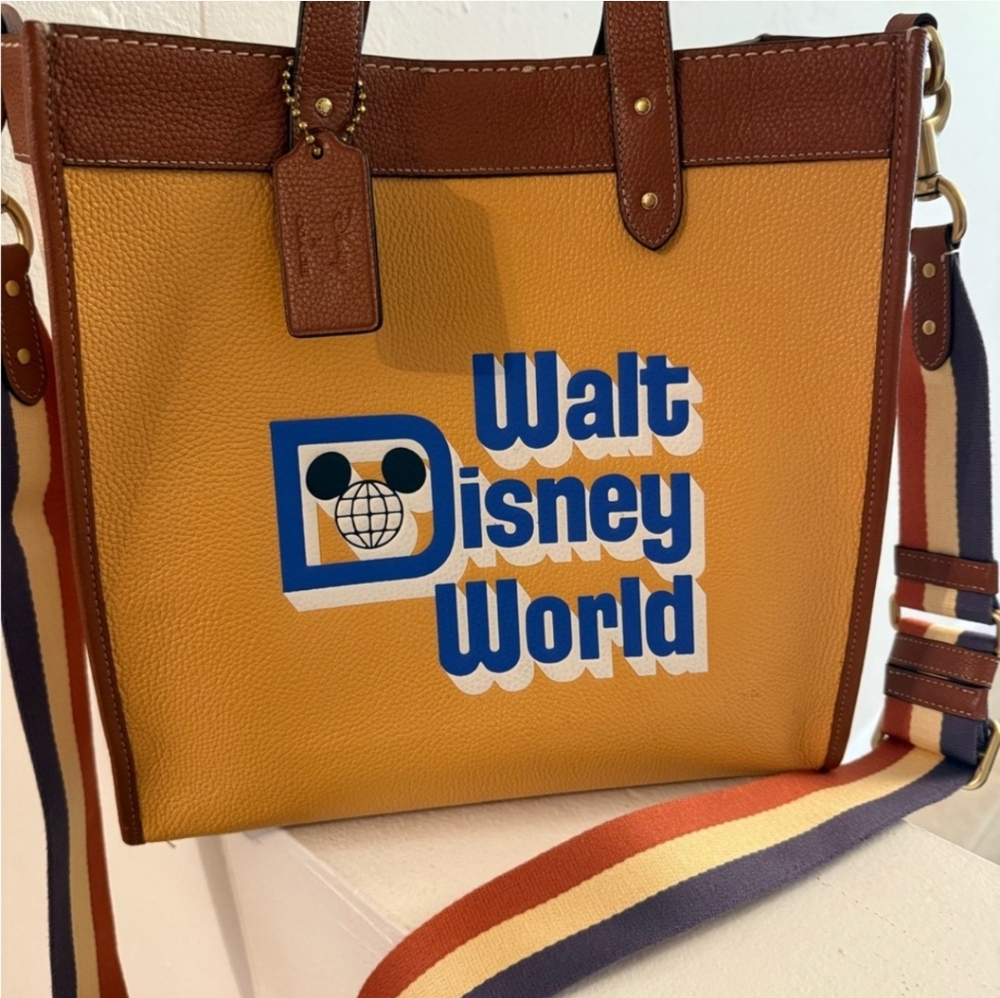 Walt Disney World 50th Coach Field Tote Bag